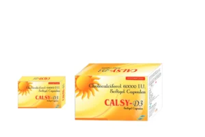 Cholecalciferol 60000 I.U.  Softgel Capsules