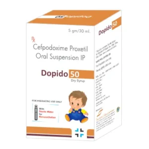 Dopido 50 Dry Syrup – Cefpodoxime Proxetil Oral Suspension IP