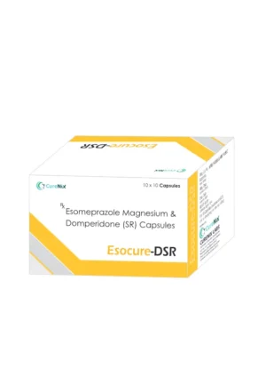 Esomeprazole Magnesium & Domperidone (SR) Capsules CURENI LABS Esocure-DSR