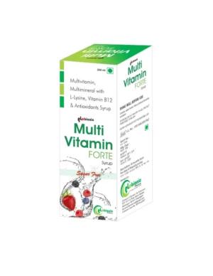 L-Lysine, Vitamin B12 & Antioxidants Syrup 200 ml (Sugar Fee)