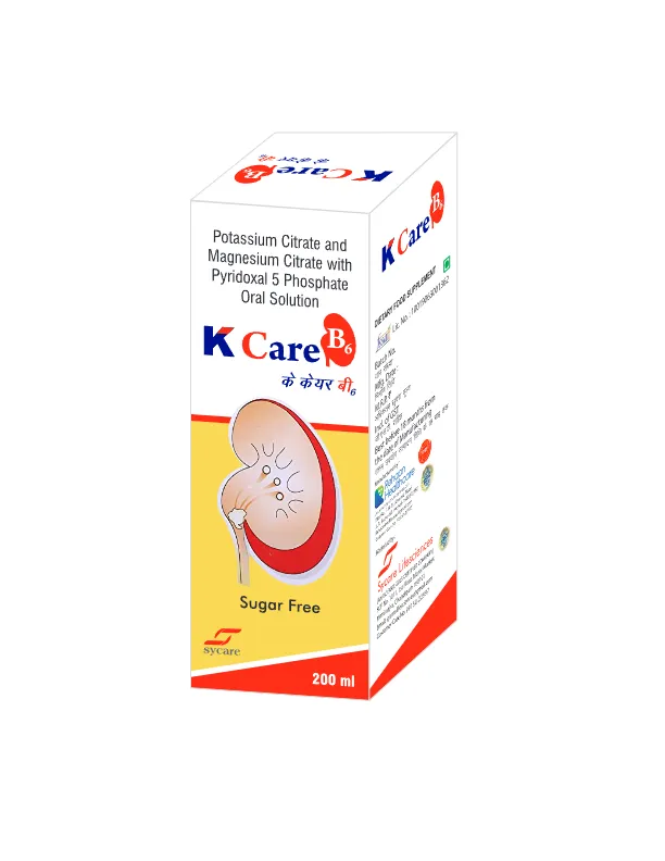 K Care B6 Oral Solution 200 ml (Sugar Free)