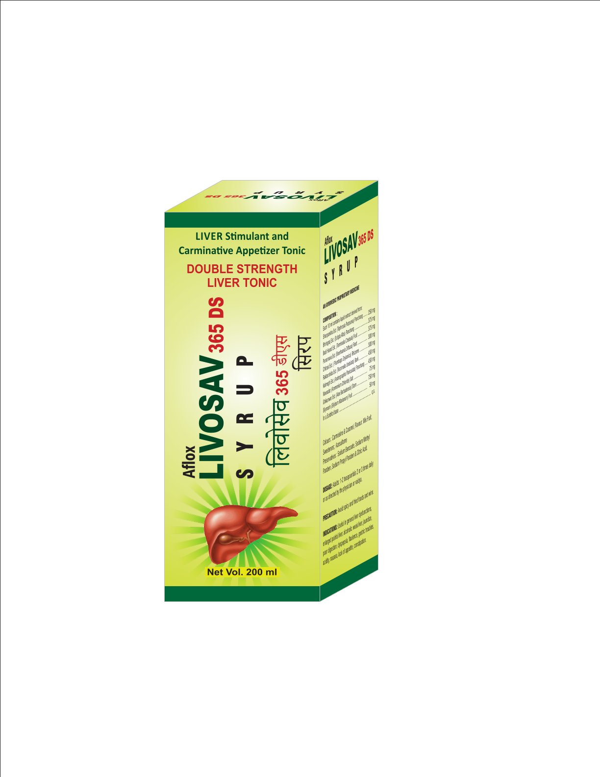 LIVOSAV-365 DS (Double Strength Ayurvedic Liver Tonic)