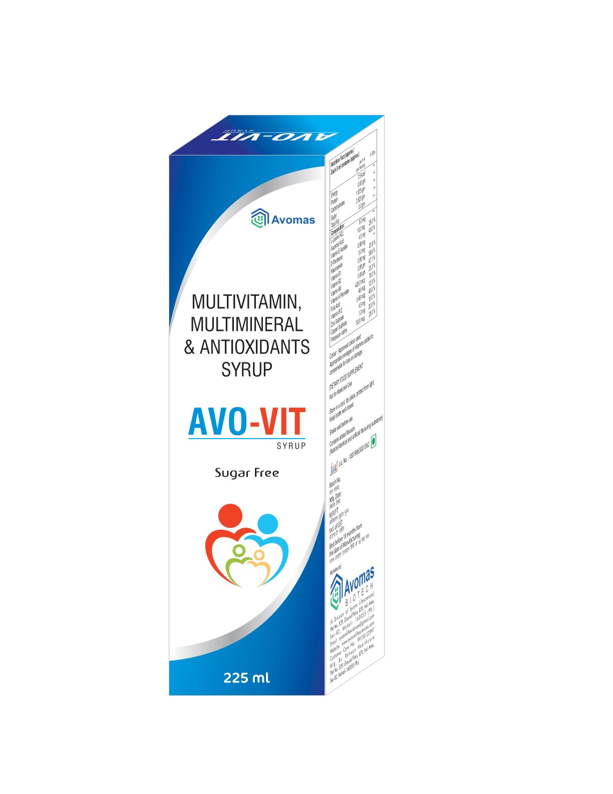 AVO-VIT (Multivitamin, Multimineral & Antioxidants Syrup)