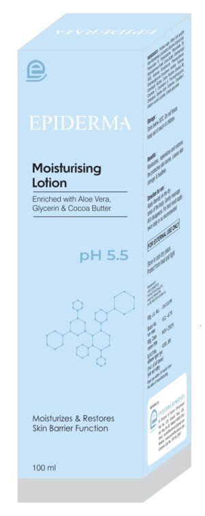 Epiderma Remedies Moisturizing Lotion,