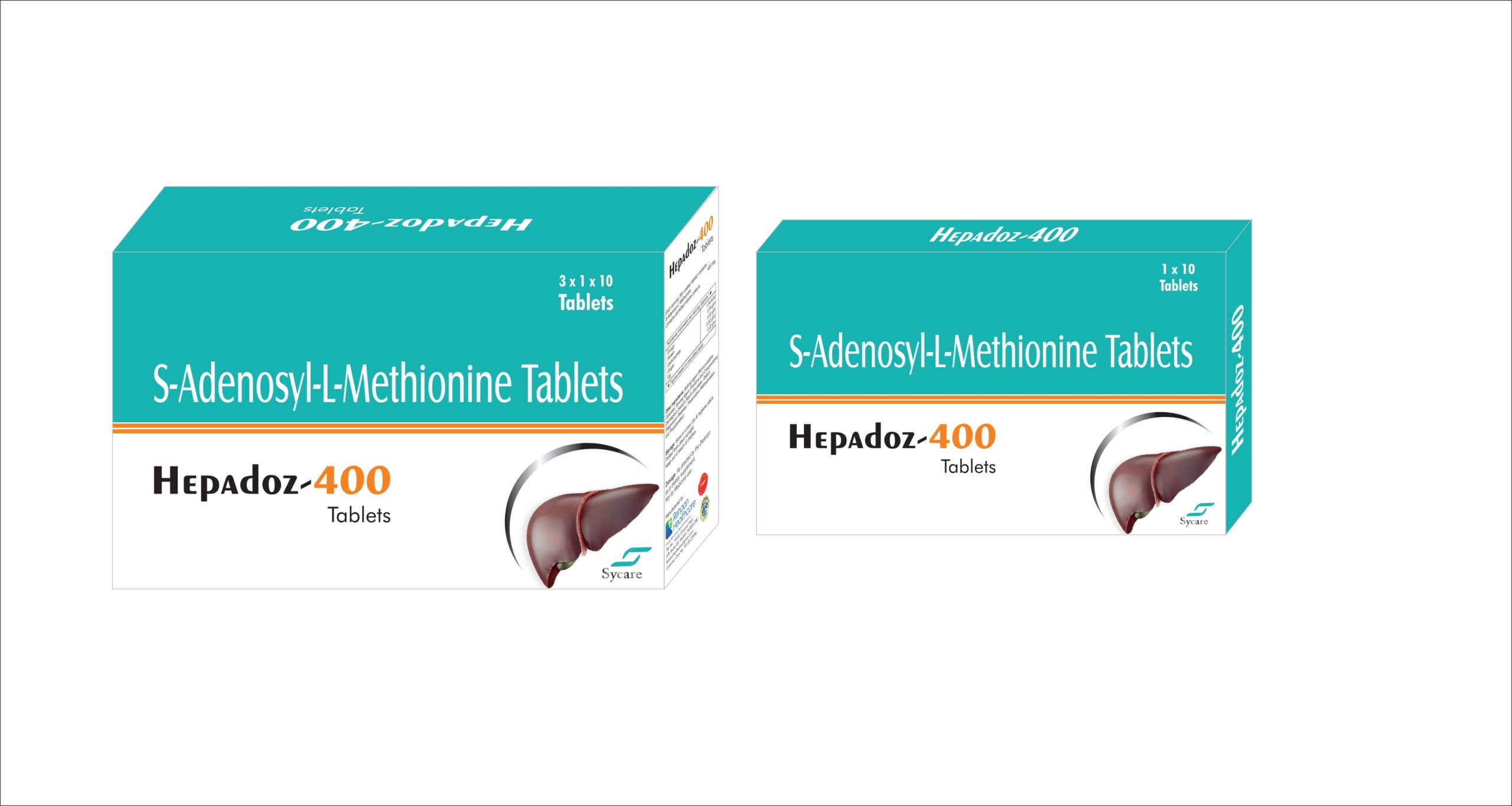 Hepadoz-400: S-Adenosyl-L-Methionine (SAMe) 400mg Tablets