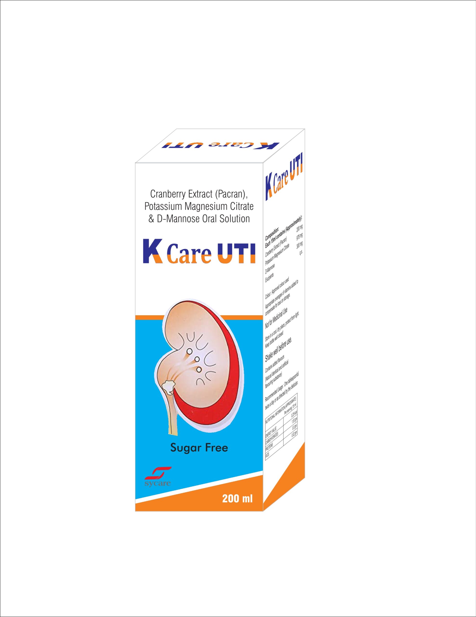K Care UTI: Comprehensive Urinary Tract Support (Sugar-Free)