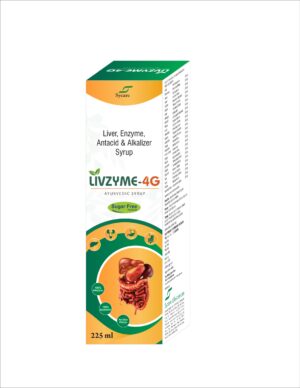 LIVZYME-4G: Advanced Liver, Enzyme & Antacid Formula