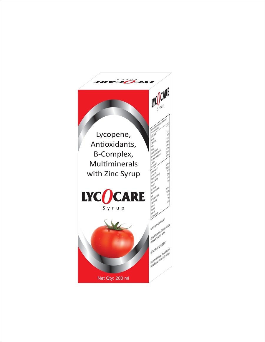 LYCOCARE: Advanced Lycopene, Multivitamin & Multimineral Syrup