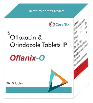 Oflanix-O: Ofloxacin & Ornidazole Tablets IP