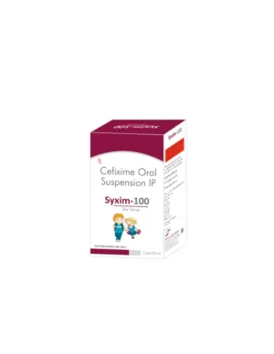 Syxim-100 (Cefixime Oral Suspension IP)